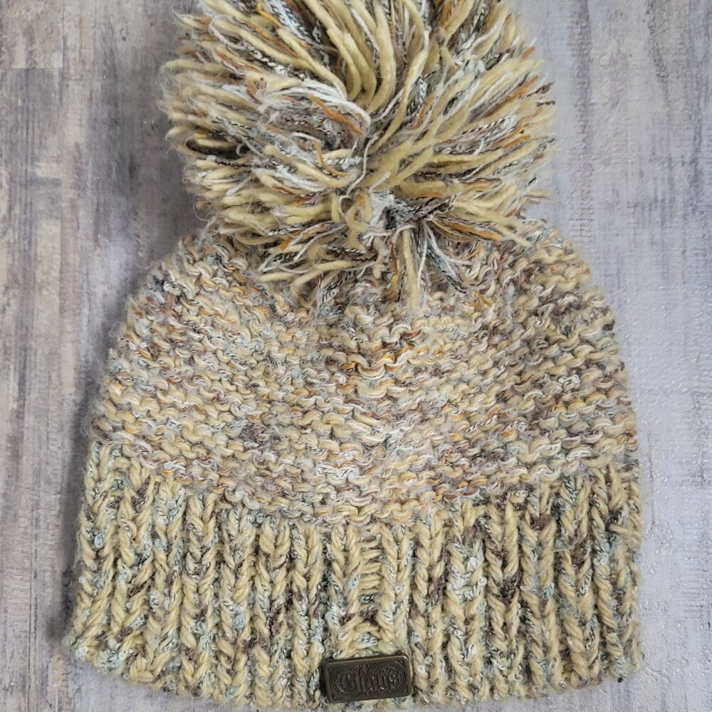 #73 Brown Chaos Toque Hat Beanie
